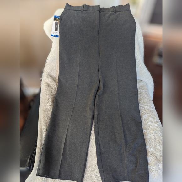 🩶Sz 10x29: Dalia Comfy Wide Leg Pants Grey - Picture 4 of 9